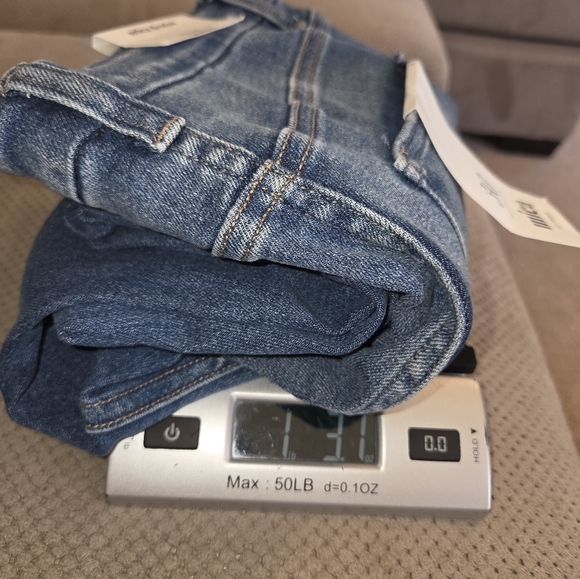 New Mica Los Angeles Denim High Rise Ankle Skinny blue jeans women's size 30 - Picture 10 of 10
